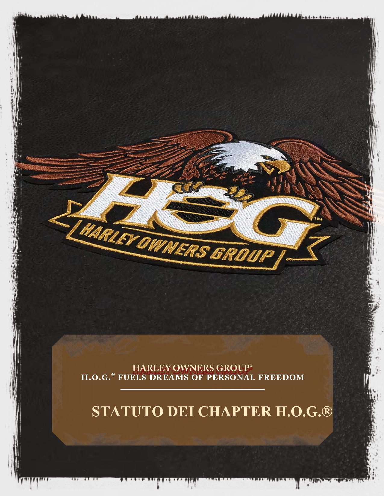 Statuto HOG Chapter